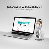 Ttec SecondScreen Laptop Telefon Tutucu Siyah